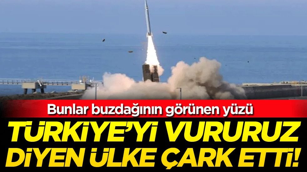 Türkiye'yi vururuz diyen ülke çark etti: Bunlar buzdağının görünen yüzü!
