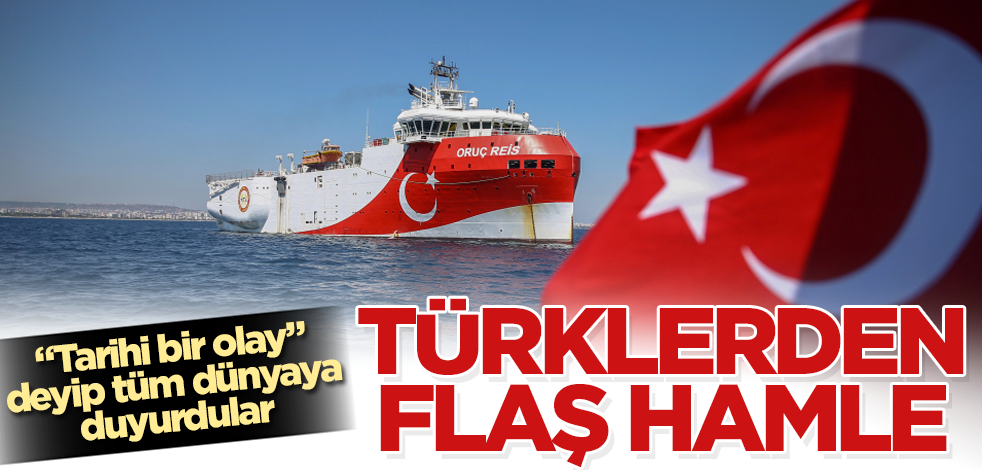 Türklerden flaş hamle! "Tarihi bir olay" deyip tüm dünyaya duyurdular