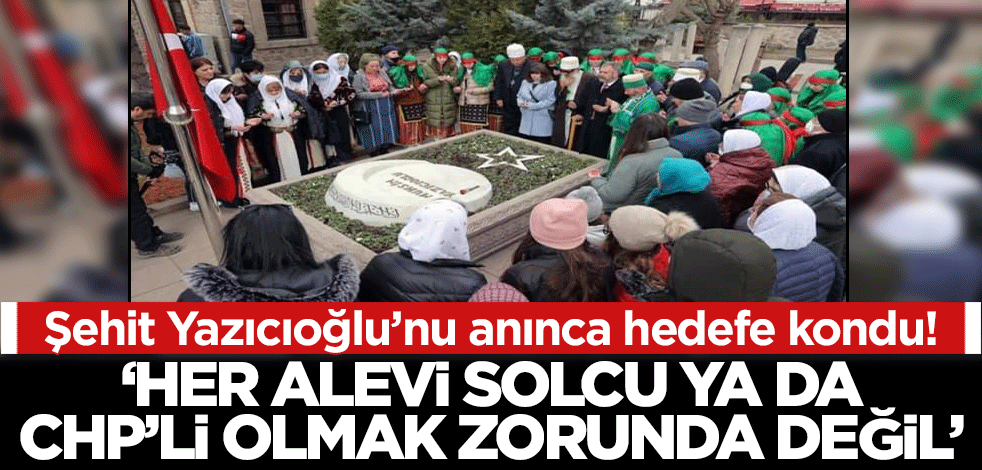 Türkmen Alevi Bektaşi Vakfı'ndan sert tepki! 'Her Alevi CHP'li ya da solcu olacak diye bir kural yok'