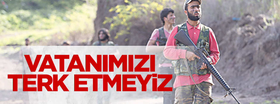 Türkmenler bin yıllık yurtlarını terk etmiyorlar