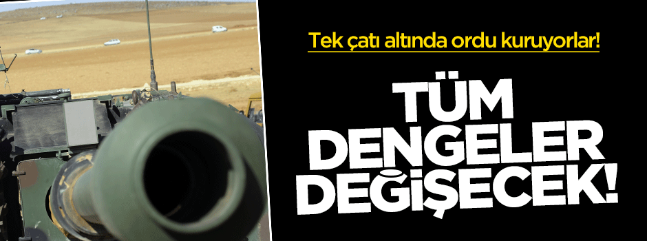 Türkmenler tek çatı altında ordu kuruyor!