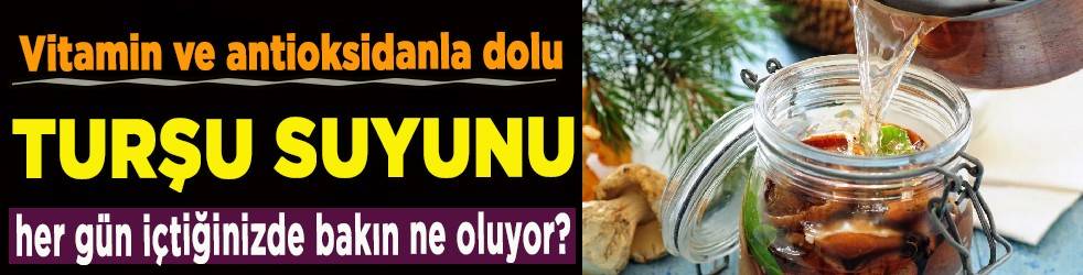 Turşu suyu nasıl yapılır? Turşu suyundan her gün içtiğinizde...