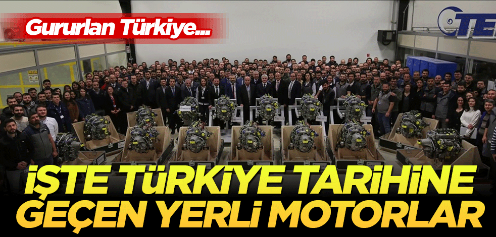 TUSAŞ ANKA İHA için üretilen motorları paylaştı