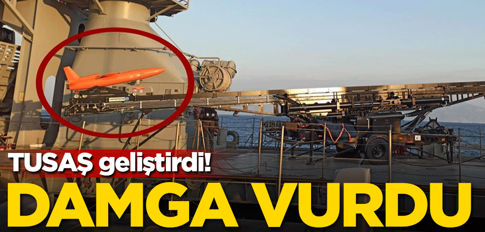 TUSAŞ geliştirdi! Tatbikata damga vurdu