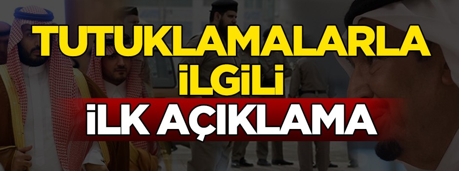 Tutuklamalarla ilgili ilk açıklama geldi!