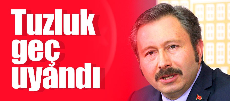 Tuzluk geç uyandı