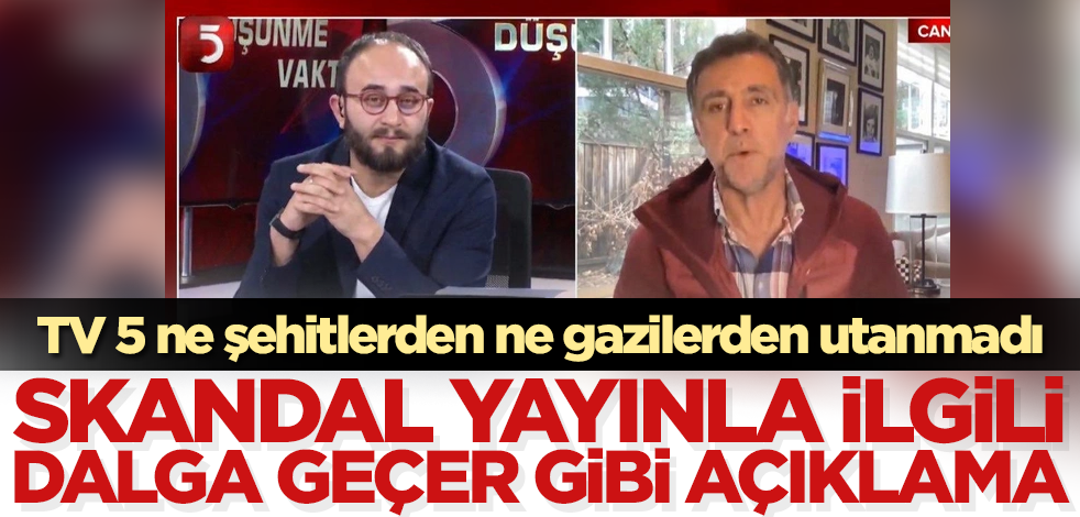 TV 5 ne şehitlerden ne gazilerden utanmadı, dalga geçti! "Program yayın Kurulu'nun bilgisi dışında gerçekleşti"
