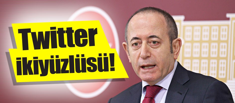 Twitter ikiyüzlüsü!