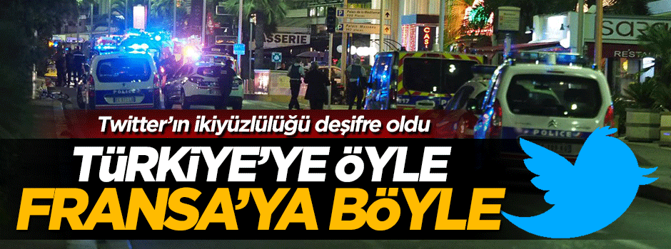 Twitter Türkiye için yapmadığını Fransa için yaptı