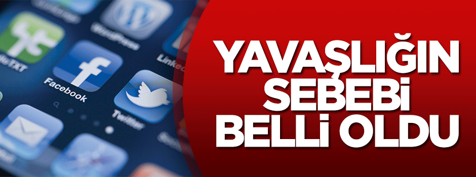 Twitter ve Facebook'taki yavaşlığın sebebi belli oldu