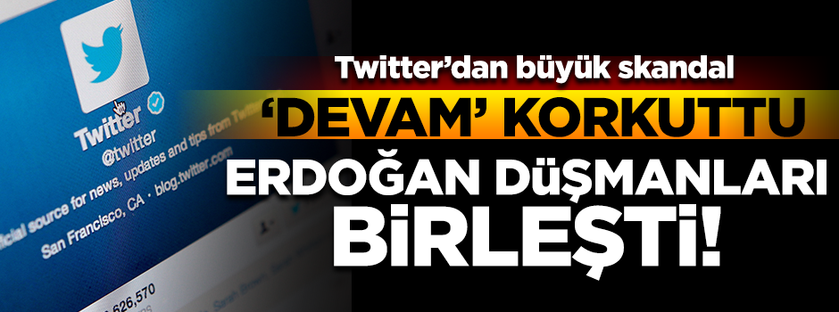 Twitter'dan Erdoğan'a desteğe sansür ve karşı kampanya!