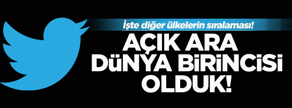 Twitter'dan 'içerik kaldırma talebi'nde dünya birincisi olduk