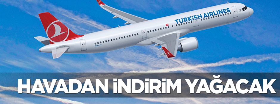 Uçak biletlerinde indirime gidiliyor