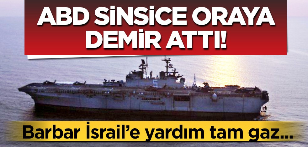  Uçak, helikopter, savaş araçları taşıyan dev saldırı gemisi bu kez o limanda! Sinsice kan dökmek için ilerliyor!