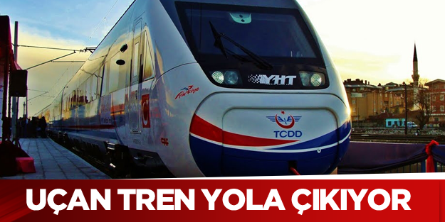 Uçan tren yola çıkıyor