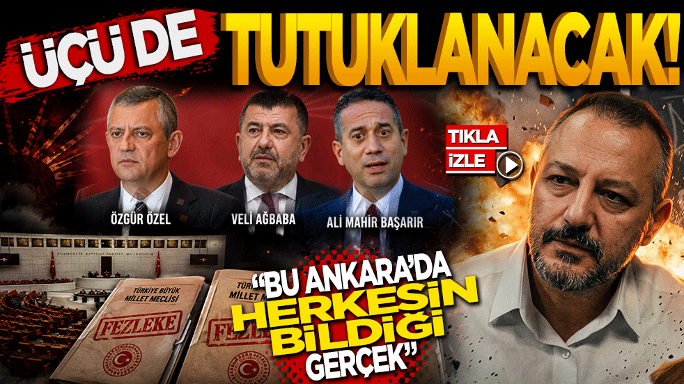 Üçü de tutuklanacak! Bu Ankara’da herkesin bildiği gerçek Erdem Atay’dan bomba iddia