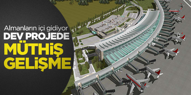 Üçüncü Havalimanı'na ilk kazma vuruluyor