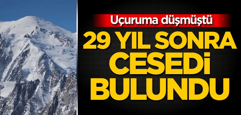 Uçuruma düşmüştü! 29 yıl sonra cesedi bulundu