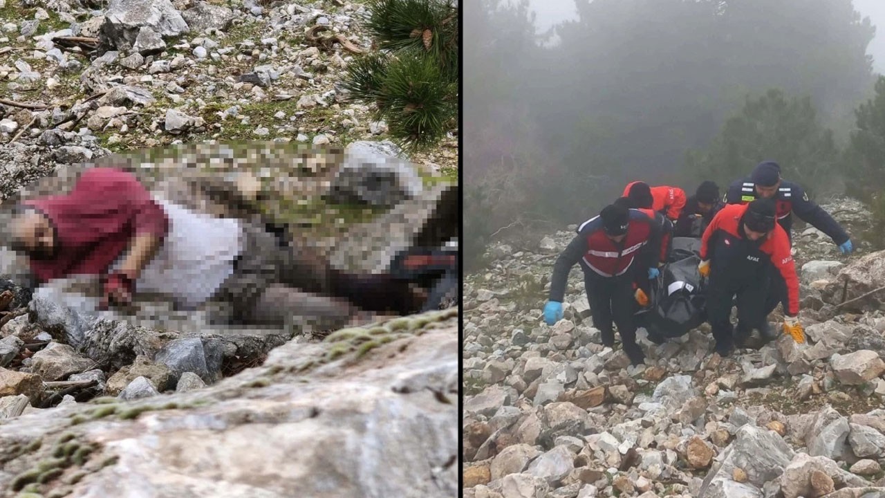 Uçurumda cesedi bulunmuştu: Define dinamitiyle ölmüş