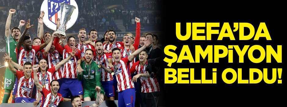 UEFA Avrupa Ligi'nde şampiyon belli oldu!