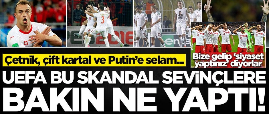 UEFA bu skandal sevinç gösterilerine bakın ne yaptı!