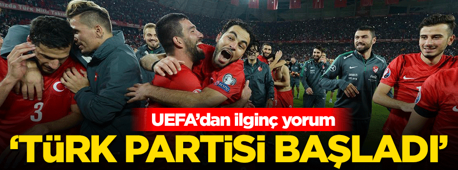 UEFA: Türk partisi başladı