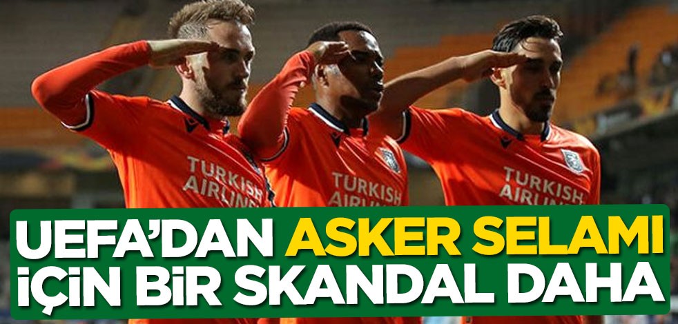 UEFA'dan asker selamı için bir skandal daha