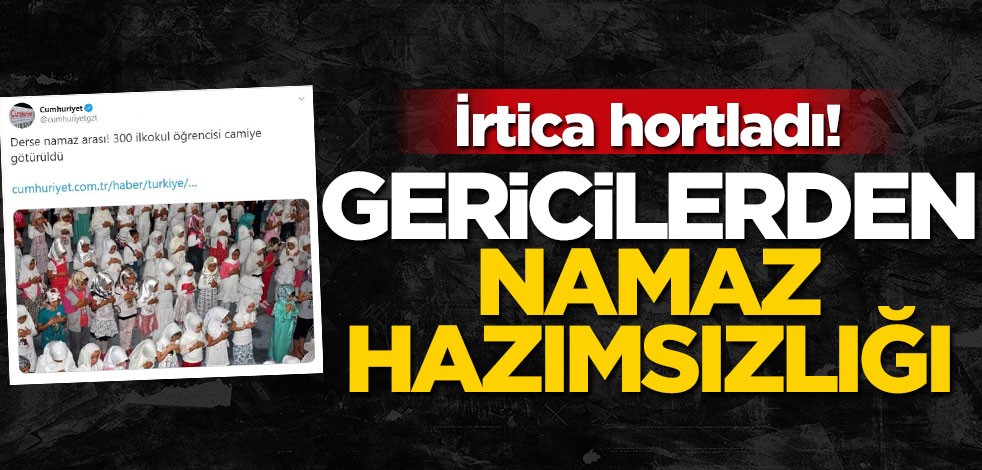 Uğur Dündar gericiliğini aratmadı... Namaz kılan çocukları görünce çileden çıkıyorlar!
