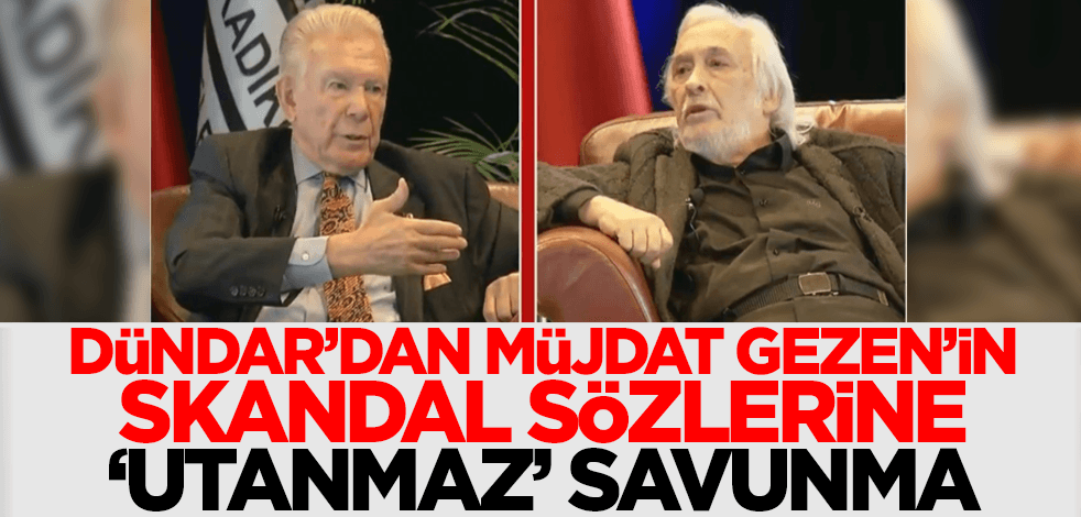 Uğur Dündar'dan Müjdat Gezen'in skandal sözlerine 'utanmaz' savunma!