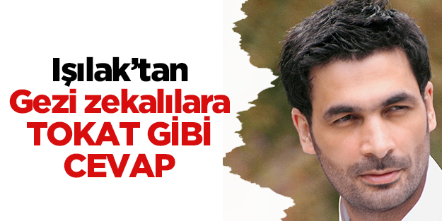 Uğur Işılak'tan gezi zekalılara tokat gibi cevap