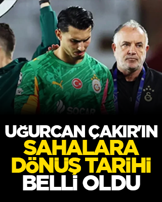 Uğurcan Çakır'ın sahalara dönüş tarihi belli oldu