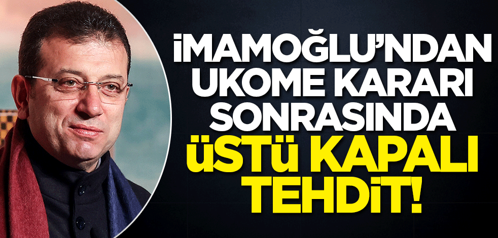 UKOME kararından sonra CHP'li İmamoğlu'ndan üstü kapalı 'toplu ulaşım' tehdidi!