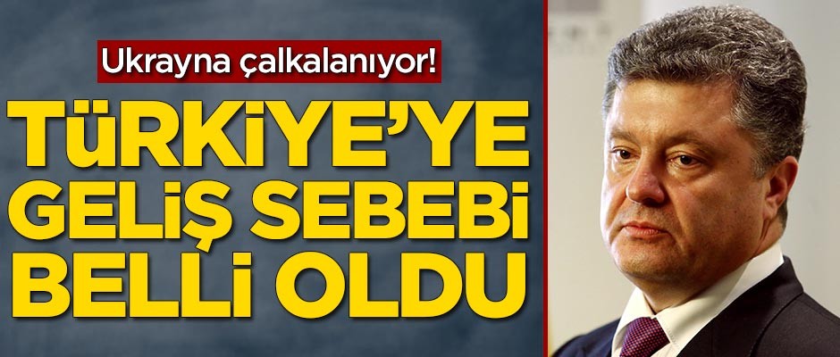 Ukrayna çalkalanıyor! Türkiye'ye geliş sebebi belli oldu