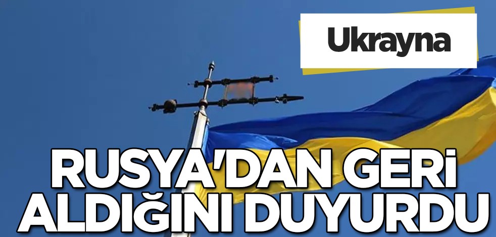 Ukrayna, Donetsk'te bir köyü Rusya'dan geri aldığını duyurdu! Dünya şokta