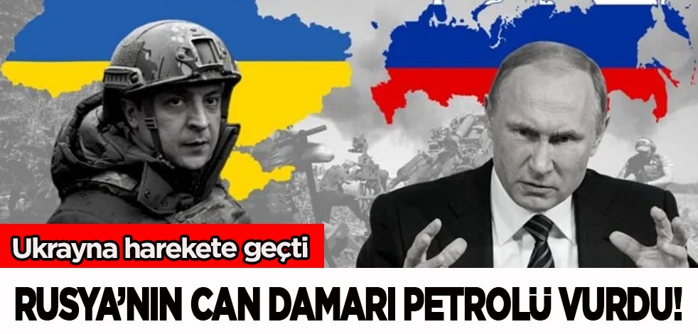 Ukrayna haberi verdi: Rusya’nın can damarı petrolü vurdu! Ültimatom gibi tehdit! flaş gelişme ile ilgili yapılan açıklama