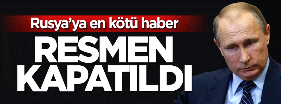 Ukrayna hava sahasını Rusya'ya kapattı