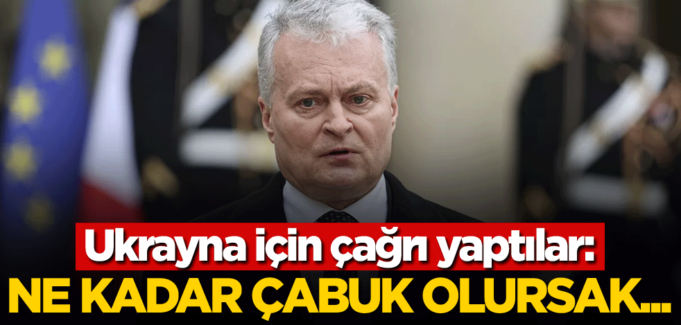 Ukrayna için çağrı yaptılar: Ne kadar çabuk olursak...