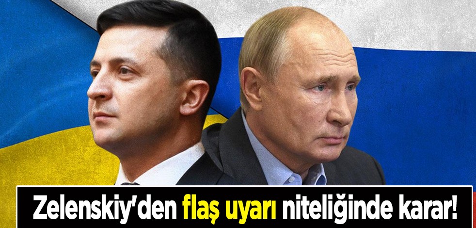 Ukrayna lideri Zelenskiy'den flaş uyarı niteliğinde karar! Rus ordusunun ihtiyaçlarını karşılayan yüzlerce şirkete yaptırım!