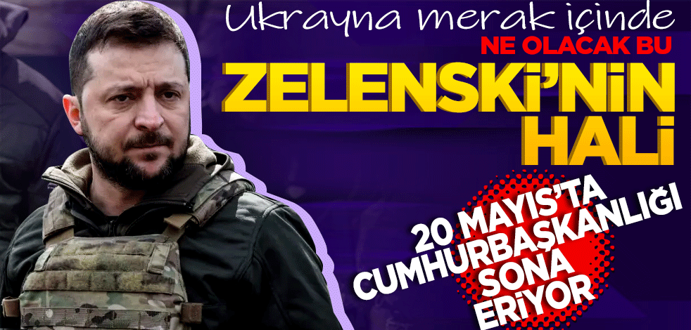 Ukrayna merak içinde! Ne olacak bu Zelenski’nin hali