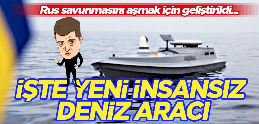 Ukrayna Ordusu'nun yeni insansız deniz aracı canlı olarak görüntülendi! Dünya gündemine damga vurdu!