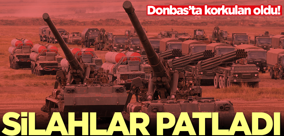 Ukrayna-Rusya sınır hattında silahlar patladı