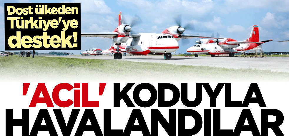 Ukrayna uçakları Türkiye için "acil" koduyla havalandı