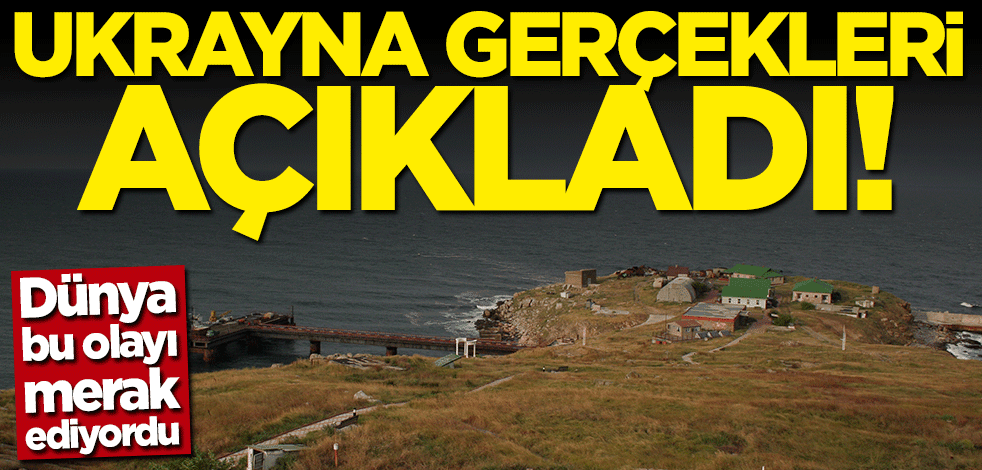 Ukrayna "Yılan Adası" hakkındaki gerçeği açıkladı