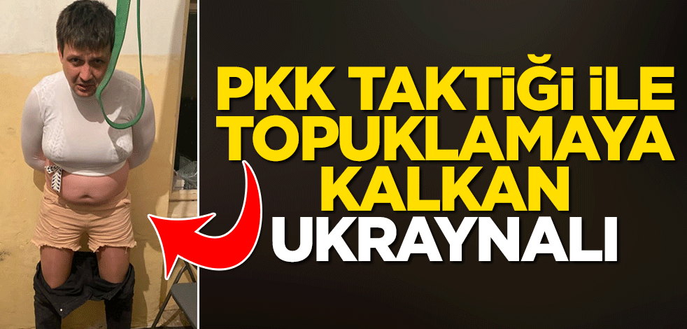 Ukrayna'da kadın kılığına girerek kaçmaya çalışan şahıs yakalandı!