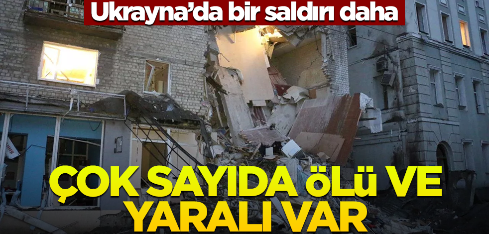 Ukrayna'da roket saldırısı! Çok sayıda ölü ve yaralı var
