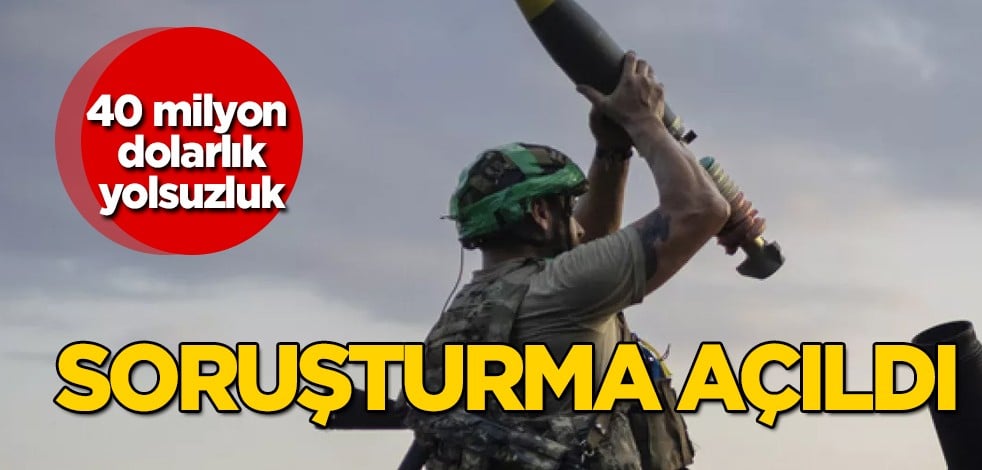 Ukrayna'da silah alımında 40 milyon dolar yolsuzluk masaya yatırıldı: 5 kişi için soruşturma açıldı, gözaltı var!