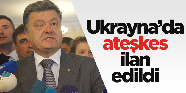 Ukrayna'da tek taraflı ateşkes ilan edildi