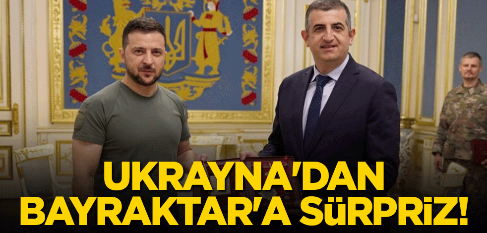 Ukrayna'dan Bayraktar'a sürpriz!