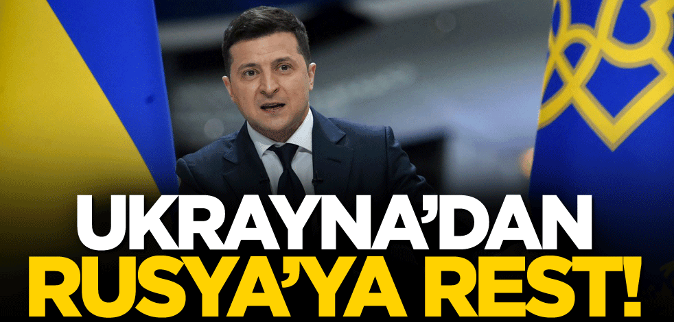  Ukrayna'dan Rusya’ya rest!