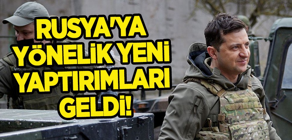 Ukrayna'dan Rusya’ya yaptırım kararı: Yüzlerce şirket! Dünyayı yakından ilgilendiren karar! İşaret ederek duyurdu